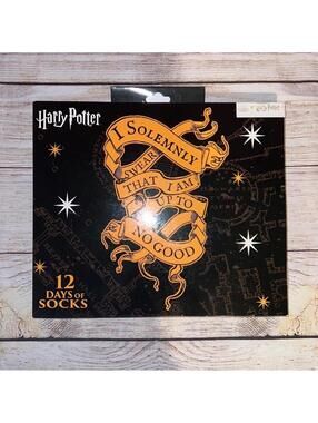 💛 Harry Potter Christmas 12 Days of Socks Advent
